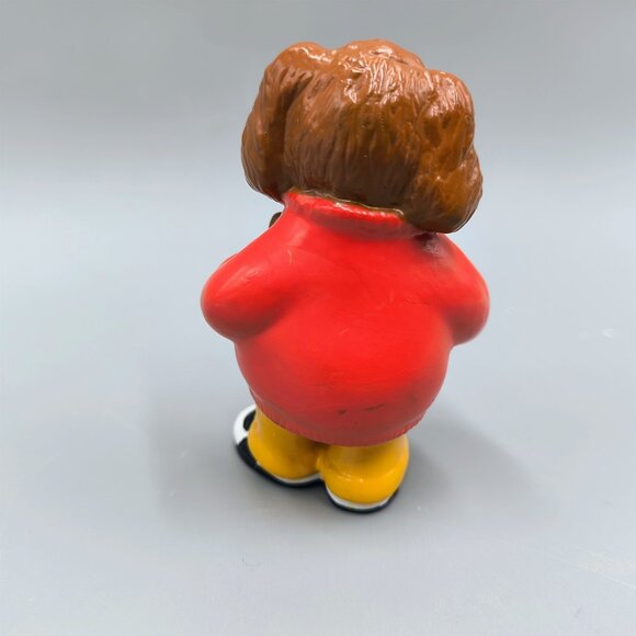 Muppets Rowlf High School Pvc Figure Football Letterman 2.5 inch Jim Henson - Picture 4 of 6